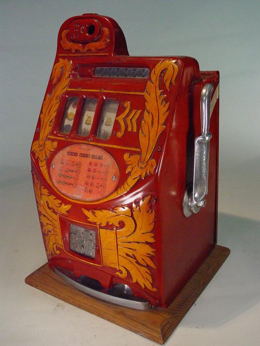 Vinatge Slot Machine Replica Mills 5 Cent Slot