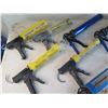 Image 2 : Qty Approx 6 Caulk Guns w/ Multiple Tubes MasterSeal NP1 & Dynaflex Ultra