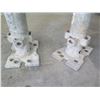Image 2 : Qty 2 Atlas Sales Scaffolding Metal Adjustable Shoring Brace Posts 111" Max Height