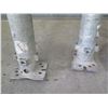 Image 2 : Qty 2 Atlas Sales Scaffolding Metal Adjustable Shoring Brace Posts 195" Max Height