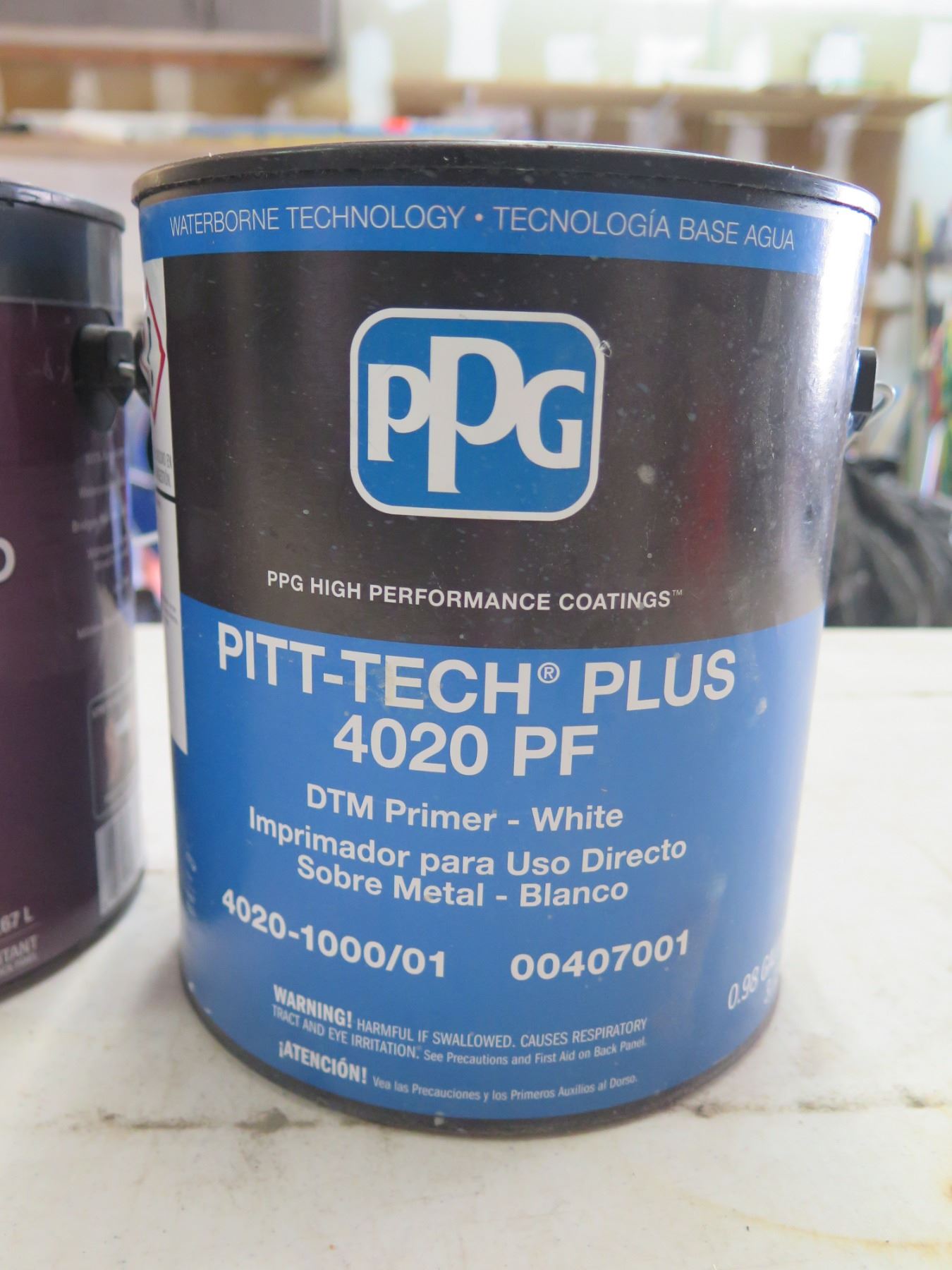Pitt-Tech Primer 4020PF, Behr Masonry Paint & 2 DeVoe Coatings DevPrep ...
