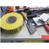 Image 2 : Multiple Hand Tools: Caulk Guns, Marking Roller, Scrapers, Brushes, Trowels, Caution Tape, etc