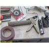 Image 8 : Multiple Hand Tools: Caulk Guns, Marking Roller, Scrapers, Brushes, Trowels, Caution Tape, etc