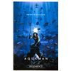 Image 1 : Aquaman Poster Jason Momoa Amber Heard Autographed Signed