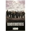 Image 1 : Band of Brothers Poster Scott Grimes Damien Lewis Autographed Signed