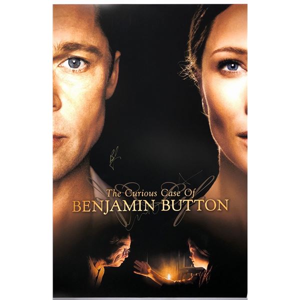 Benjamin Button Poster Brad Pitt Cate Blanchett Autographed Signed