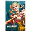 Image 1 : Bird of Prey Poster Margot Robbie Ewan McGregor Autographed Signed