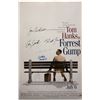 Image 1 : Forrest Gump Poster Tom Hanks Autographed Signed