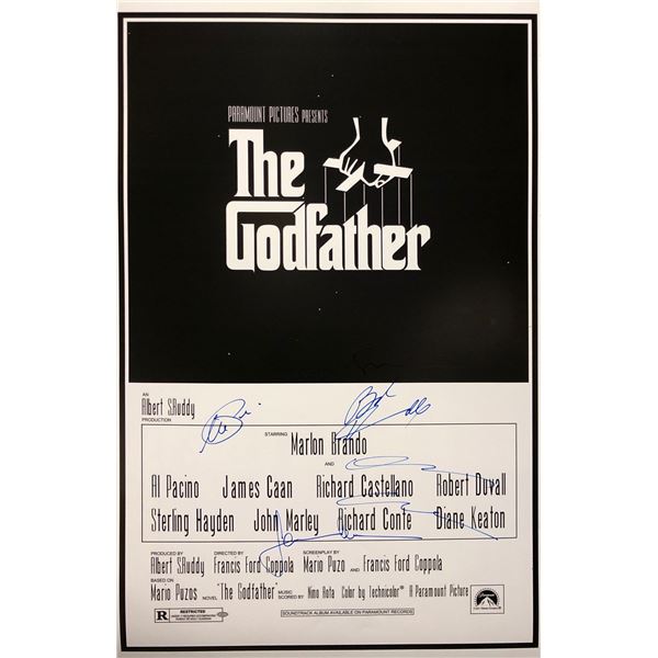 Godfather 1 Poster Al Pacino Autographed Signed