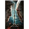 Image 1 : Harry Potter Deathly Hallow Pt 2 Poster Daniel Radcliffe Emma Watson Rupert Grint J.K.Rowling Autogr