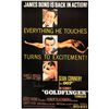 Image 1 : 007 Goldfinger Poster Sean Connery Autographed Signed