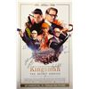 Image 1 : Kingsman 1Poster Colin Firth Taron Egerton Autographed Signed