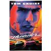 Image 1 : Days of Thunder Poster Tom Cruise Autographed Signed