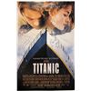 Image 1 : Titanic Poster Leonardo DiCaprio Autographed Signed
