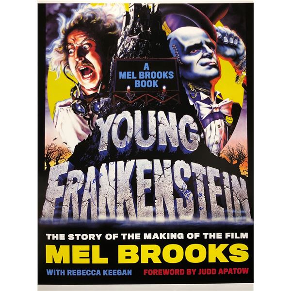 Young Frankenstein Poster Gene Wilder Autographed Signed