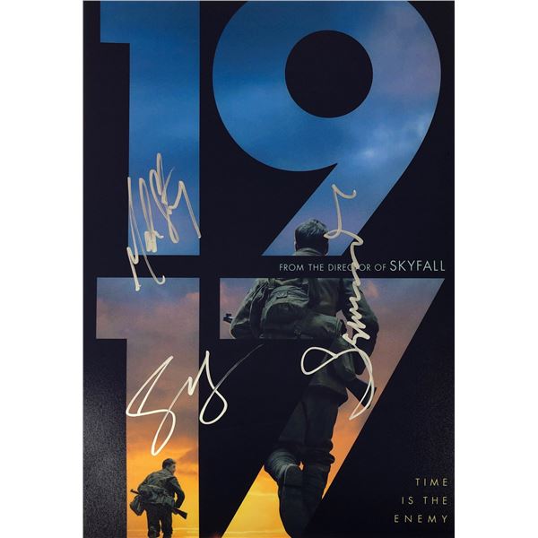 1917 Photo Mark Strong Sam Mendes Autographed Signed