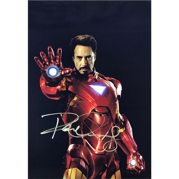 Avenger Photo Robert Downey Jr. Autographed Signed