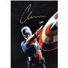 Image 1 : Avenger Photo Chris Evans Autographed Signed