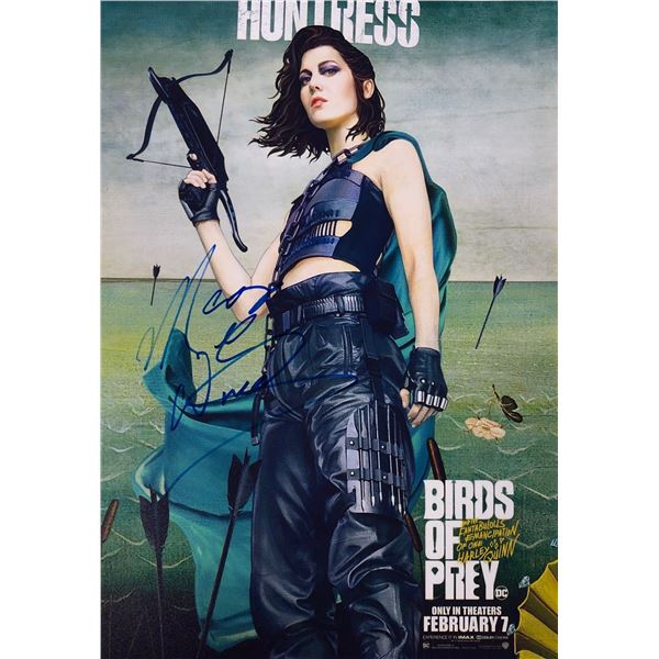 Birds of Prey Photo Mary Elizabeth Winstead Autographed Signed