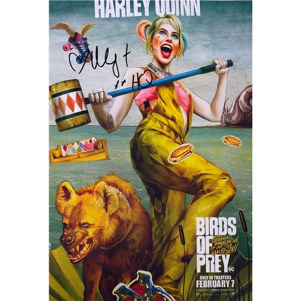 Birds of Prey Photo Margot Robbie Autographed Signed