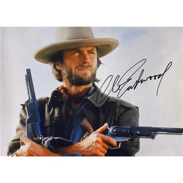 Clint Eastwood Photo Autographed Signed