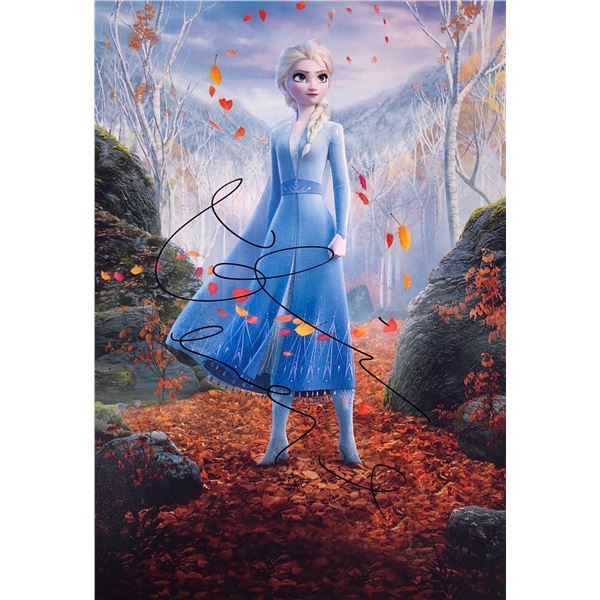 Frozen 2 Elsa Photo Idina Menzel Autographed Signed