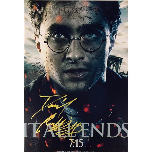 Harry Potter Photo Daniel Radcliffe Autographed Signed