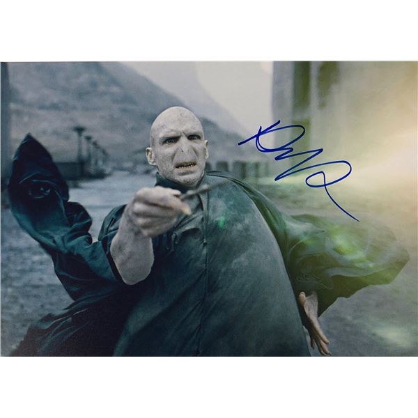 Harry Potter Photo Ralph Fiennes Autographed Signed