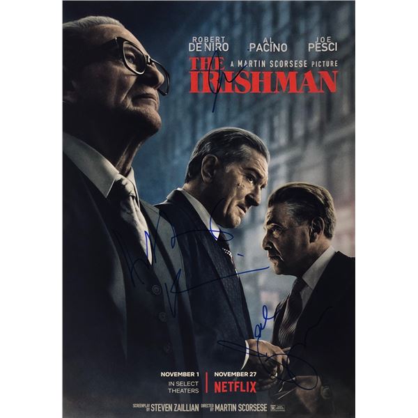 Irishman Photo Al Pacino Autographed Signed