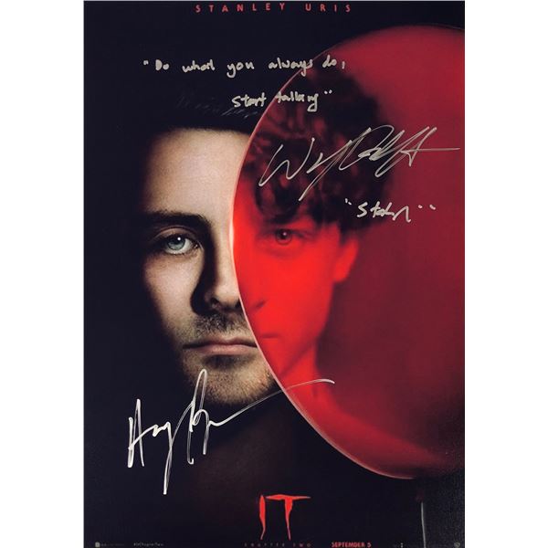 IT 2 Photo Wyatt Oleff Autographed Signed