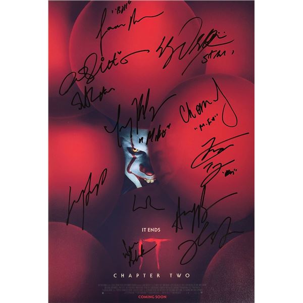 IT 2 Photo Group Autographed Signed