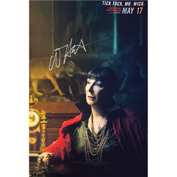 John Wick 3 Photo Anjelica Huston Autographed Signed