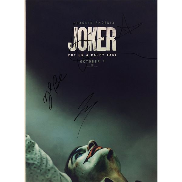 Joker 2019 Photo Joaquin Phoenix Autographed Signed