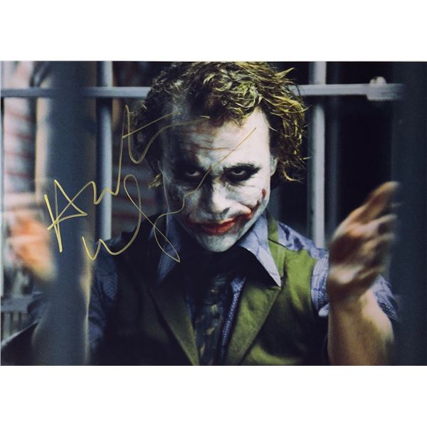 Joker Photo Heath Ledger Autographed Signed