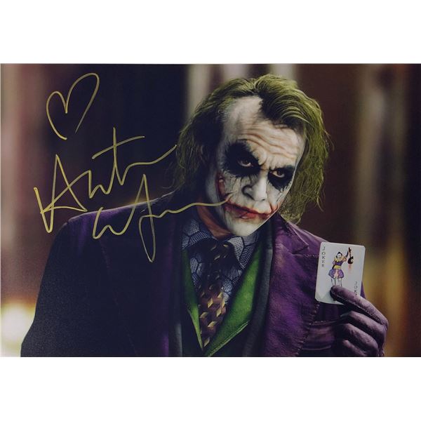 Joker Photo Heath Ledger Autographed Signed