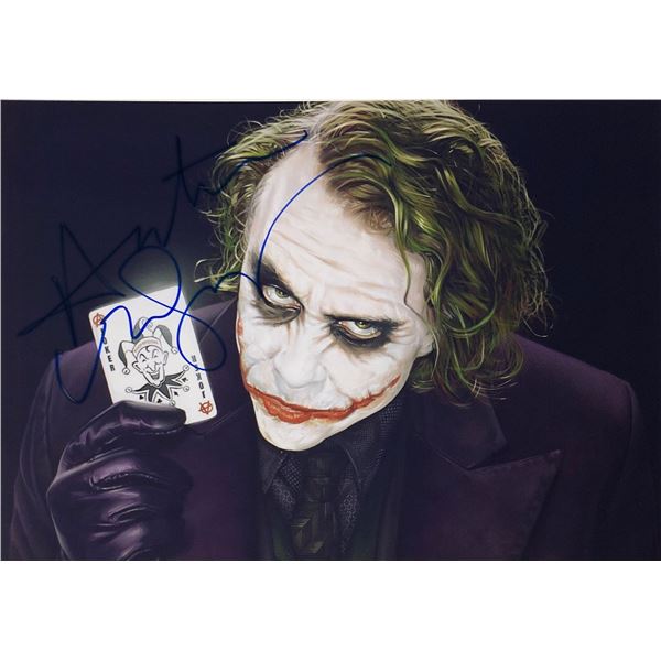 Joker Photo Heath Ledger Autographed Signed