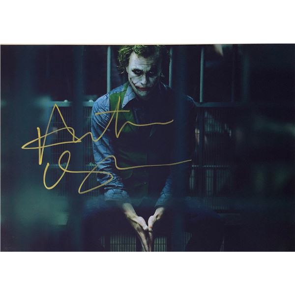 Joker Photo Heath Ledger Autographed Signed