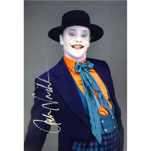 Joker Photo Jack Nicholson Autographed Signed