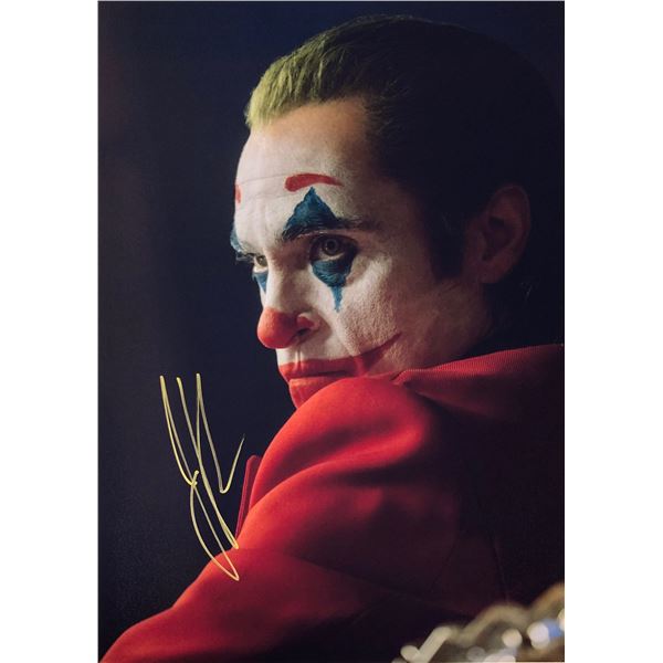 Joker 2019 Photo Joaquin Phoenix Autographed Signed