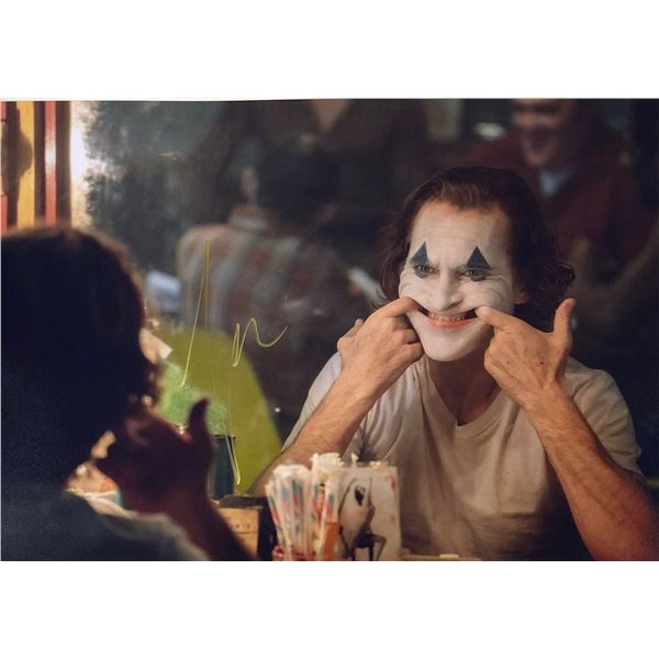 Joker 2019 Photo Joaquin Phoenix Autographed Signed