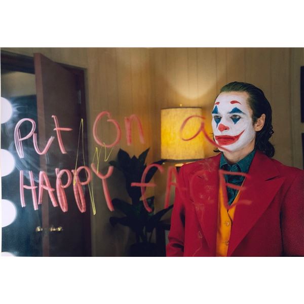 Joker 2019 Photo Joaquin Phoenix Autographed Signed