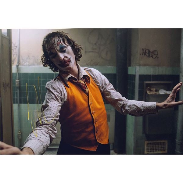 Joker 2019 Photo Joaquin Phoenix Autographed Signed
