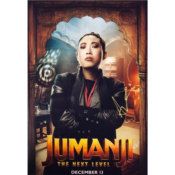 Jumanji Photo Awkwafina Autographed Signed