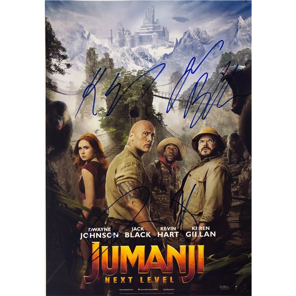 Jumanji Photo Dwayne Johnson Autographed Signed