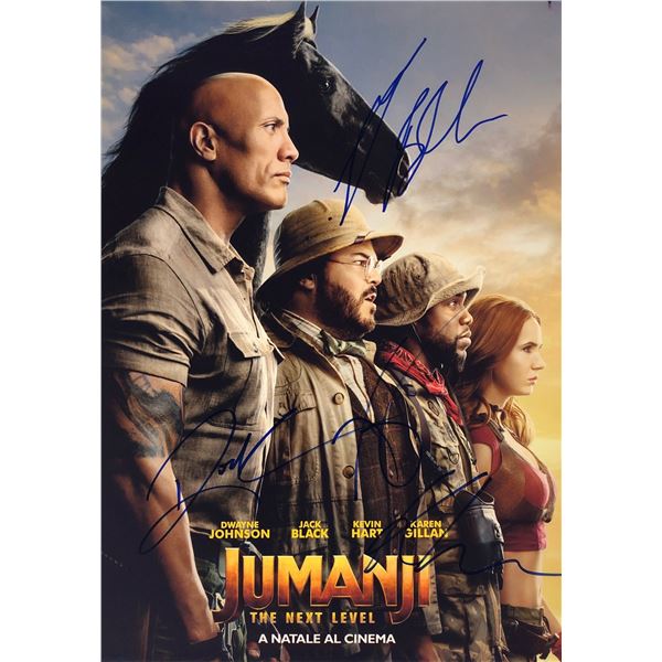 Jumanji Photo Dwayne Johnson Autographed Signed