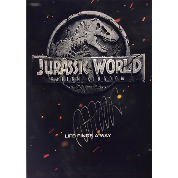 Jurassic World 2 Photo Chris Pratt Autographed Signed