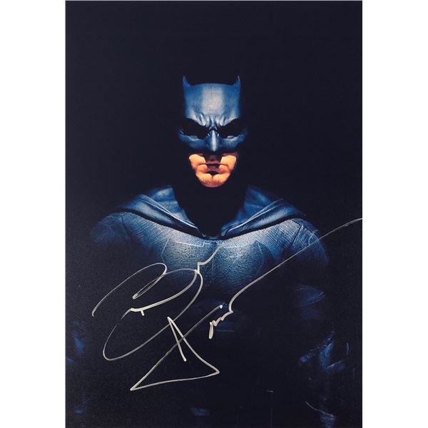 Justice League Photo Ben Affleck Autographed Signed