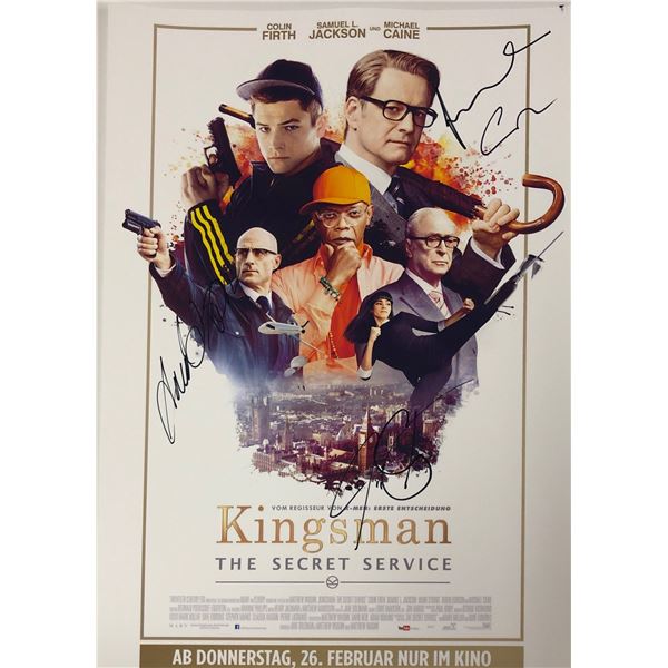 Kingsman 1 Photo Michael Caine Autographed Signed