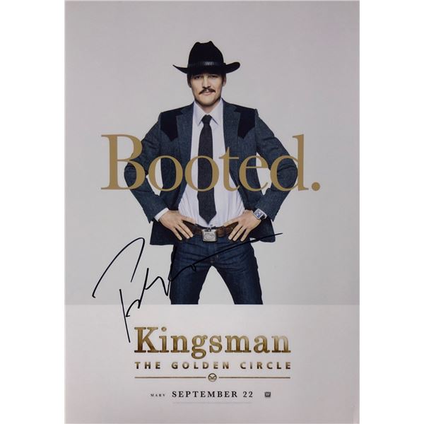 Kingsman 2 Photo Pedro Pascal Autographed Signed