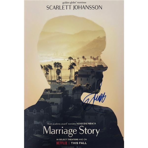Marriage Story Photo Scarlett Johansson Autographed Signed